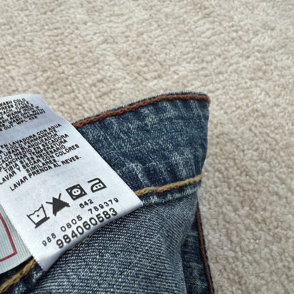 Vintage Signature by Levi Strauss Mid Rise Bootcut Blue Jeans 10 - Picture 13 of 13